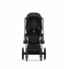 Коляска прогулочная Cybex Priam IV шасси Rose Gold, Deep Black (Черный)