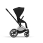 Коляска прогулочная Cybex Priam IV шасси Rose Gold, Deep Black (Черный)