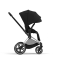 Коляска прогулочная Cybex Priam IV шасси Rose Gold, Deep Black (Черный)