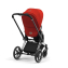 Коляска 2 в 1 Cybex Priam IV шасси Rose Gold, Autumn Gold (Оранжевый)
