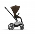 Коляска 2 в 1 Cybex Priam IV шасси Chrome Black, Khaki Green (Хаки)