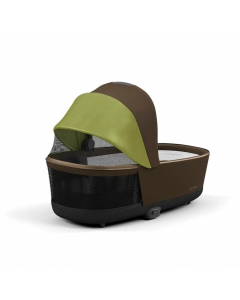 Коляска 2 в 1 Cybex Priam IV шасси Chrome Black, Khaki Green (Хаки)