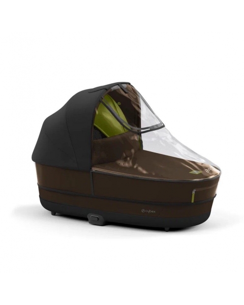 Коляска 2 в 1 Cybex Priam IV шасси Chrome Black, Khaki Green (Хаки)