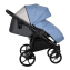 Коляска 3 в 1 Tutis Novo, Antracite Metalic / Blue Shadow (272)