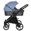 Коляска 3 в 1 Tutis Novo, Antracite Metalic / Blue Shadow (272)