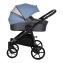 Коляска 3 в 1 Tutis Novo, Antracite Metalic / Blue Shadow (272)
