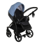 Коляска 3 в 1 Tutis Novo, Antracite Metalic / Blue Shadow (272)