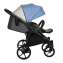 Коляска 3 в 1 Tutis Novo, Antracite Metalic / Blue Shadow (272)