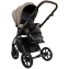 Детская коляска Roan Bass Next Кожа 2.0 3 в 1 с автокреслом Tutis Elo Lux EduSky Black BNL/71/2 Cappucino/Black/ руч.Коричневый