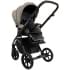 Детская коляска Roan Bass Next Кожа 2.0 3 в 1 с автокреслом Tutis Elo Lux EduSky Black BNL/71/2 Cappucino/Black/ руч.Коричневый