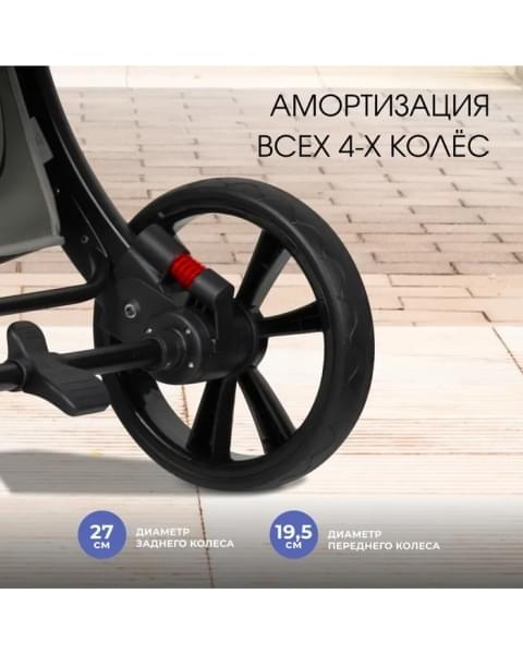 Коляска трансформер Aimile Adventurer оливковый