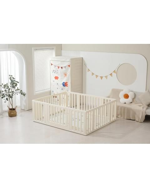 Манеж-стеллаж UNIX Kids 2 в 1 White