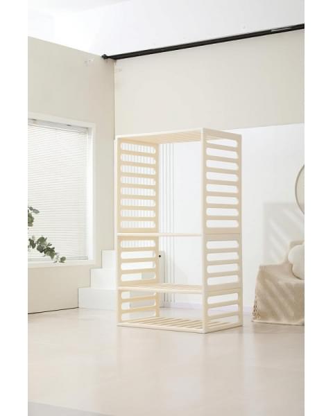 Манеж-стеллаж UNIX Kids 2 в 1 White