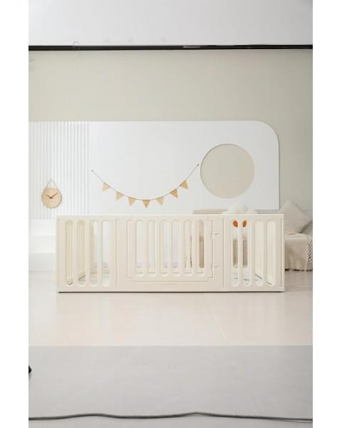 Манеж-стеллаж UNIX Kids 2 в 1 White