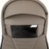 Детская коляска Roan Bass Next Кожа 2.0 3 в 1 с автокреслом Tutis Elo Lux EduSky Black BNL/71/2 Cappucino/Black/ руч.Коричневый