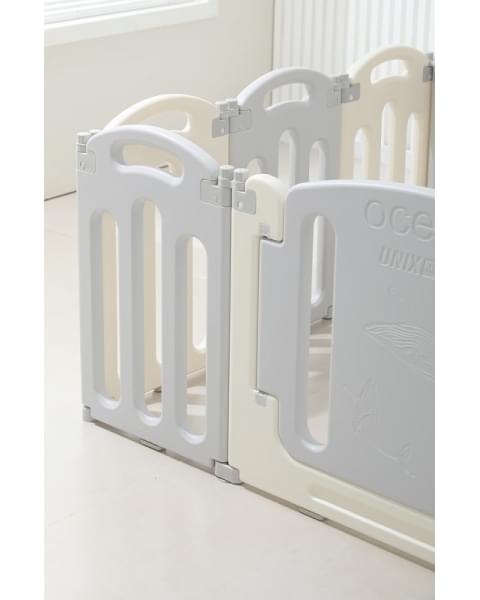 Манеж UNIX Kids Ocean 114x114 см Grey