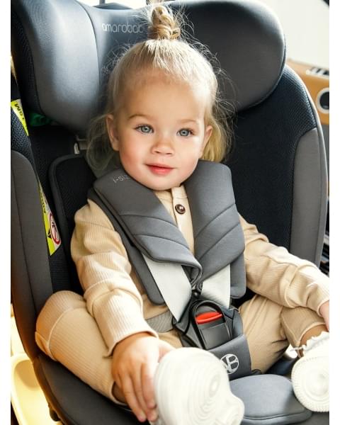 Детское удерживающее устройство Amarobaby Defender, i-Size, 40-150 см, зеленый