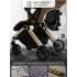 Прогулочная коляска Amarobaby Handy, коричневый/золотой
