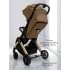 Прогулочная коляска Amarobaby Handy, коричневый/золотой