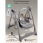 Стульчик для кормления многофункциональный Amarobaby Legacy, серый