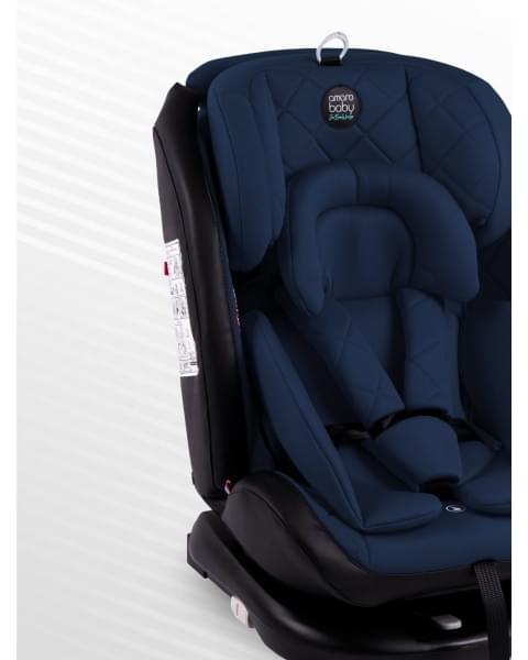Автокресло детское AMAROBABY Brilliant ISOFIX класс D, группа 0+/1/2/3, (синий)