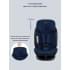 Автокресло детское AMAROBABY Brilliant ISOFIX класс D, группа 0+/1/2/3, (синий)