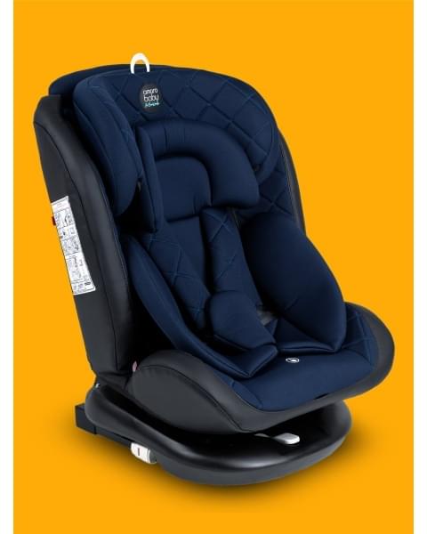Автокресло детское AMAROBABY Brilliant ISOFIX класс D, группа 0+/1/2/3, (синий)