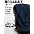 Автокресло детское AMAROBABY Brilliant ISOFIX класс D, группа 0+/1/2/3, (синий)