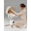 Качели электронные детские Amarobaby Jolly swing, бежевый, белый вкладыш