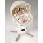 Качели электронные детские Amarobaby Jolly swing, бежевый, белый вкладыш
