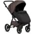 Детская коляска Tutis Uno 6 Plus Leather collection 3 в 1 с автокреслом Elo Lux EduSky Black 1402177 Cioccolata