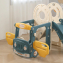Игровой комплекс с горкой UNIX Kids Bus 171 см Yellow