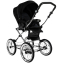 Детская коляска Roan Bass Next Classic 2.0 d14 3 в 1 с автокреслом Tutis Elo Lux EduSky Black BSNC/95/2 Caviar/Black/руч.Cappuccino
