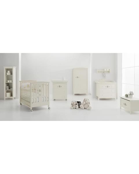 Детская кровать Erbesi Jolie белый