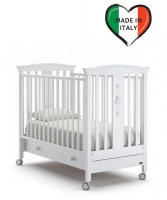 Детская кровать Erbesi Jolie белый