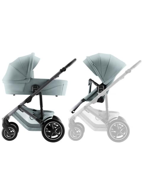 Коляска 3 в 1 Britax Roemer Smile 5Z Style и автокресло Baby-Safe PRO Style Harbor Blue Harbor Blue