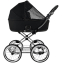 Детская коляска Roan Bass Next Classic 2.0 d14 3 в 1 с автокреслом Tutis Elo Lux EduSky Black BSNC/95/2 Caviar/Black/руч.Cappuccino