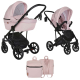 Коляска 3 в 1 Pituso Confort Plus 2020 / Real Gel, Пудра / Кожа Пудра (32)