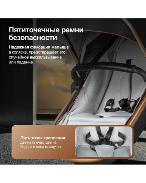 Коляска трансформер Aimile Adventurer черный