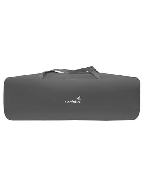 Кровать-манеж Farfello Dolly серый шелк