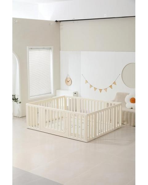 Манеж-стеллаж UNIX Kids 2 в 1 White