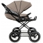 Детская коляска Roan Bass Next Classic 2.0 d12 3 в 1 с автокреслом Tutis Elo Lux EduSky Black BNC/80/2 Hazel/Black/руч.Black
