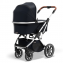 Коляска 3 в 1 Moon Style Rocca Basic Collection, Navy / Синий (403)