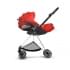 Автокресло Cybex Cloud Z i-Size (0-13 кг), Spring Blossom Dark (Черный с рисунком)