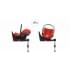 Автокресло Cybex Cloud Z i-Size (0-13 кг), Spring Blossom Dark (Черный с рисунком)