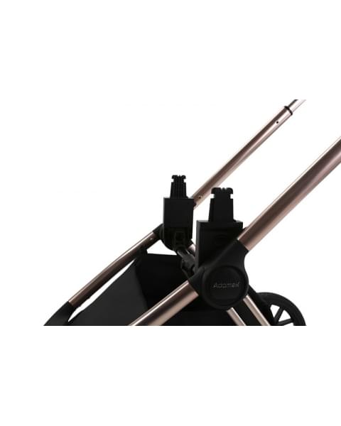 Детская коляска Adamex Spark SE 2 в 1 1-VANILLA-CHAMPAGNE - СВ.БЕЖ-РАМА ШАМПАНЬ