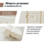 Большой детский игровой манеж UNIX Kids Classic Tree House 150 x 130 Camel