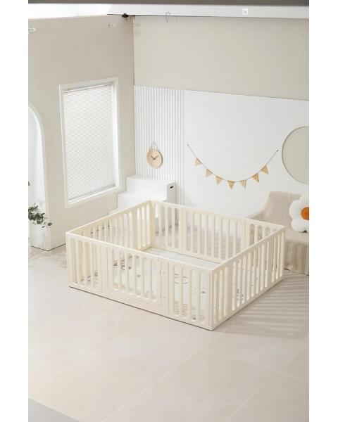 Манеж-стеллаж UNIX Kids 2 в 1 White