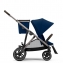Коляска 3 в 1 Cybex Gazelle S шасси Taupe, Deep Black (Черный)