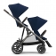 Коляска 3 в 1 Cybex Gazelle S шасси Taupe, Deep Black (Черный)
